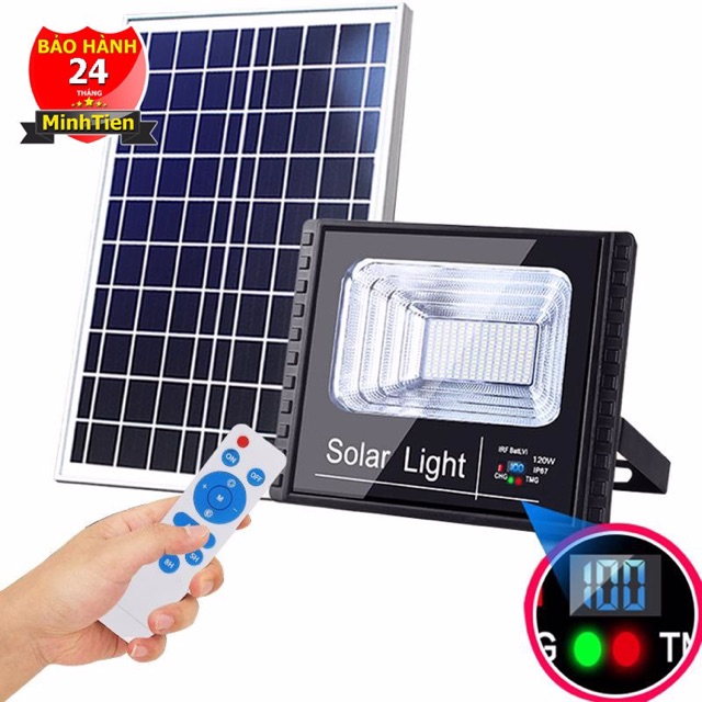 Đèn năng lượng mặt trời 100w