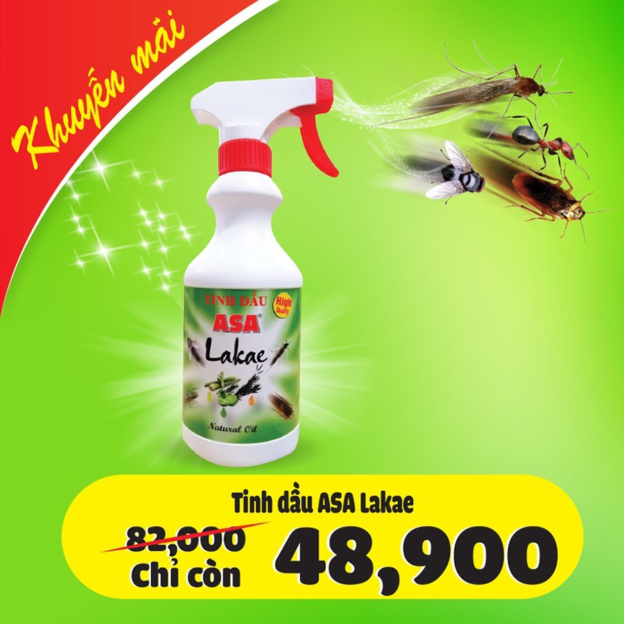 Tinh dầu xua đuổi gián, kiến ASA Lakae 350ml