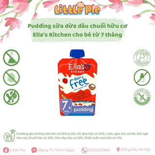 Date t8/2022 - Pút đinh dâu chuối Ella Kitchen cho bé dị ứng sữa từ 6 tháng