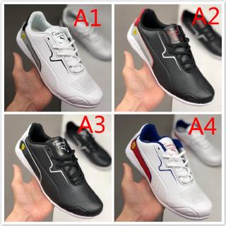 2020 Giày PUMA Classic Puma Racing Giày nam Ferrari Giày thể thao màu trắng Trắng đen 40-45