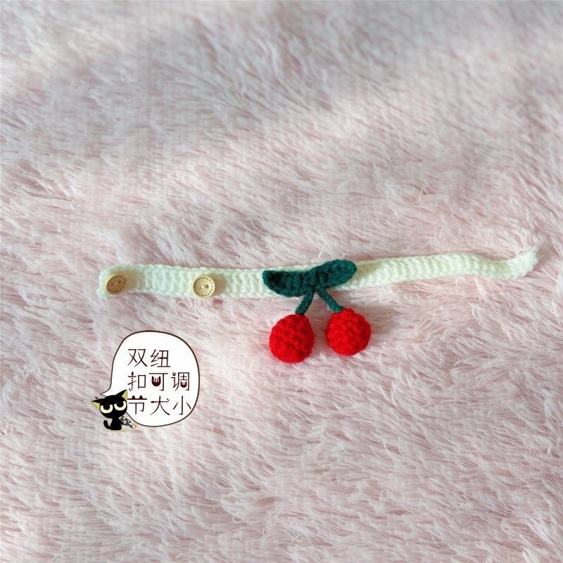 Vòng cổ len các hình cho chó mèo