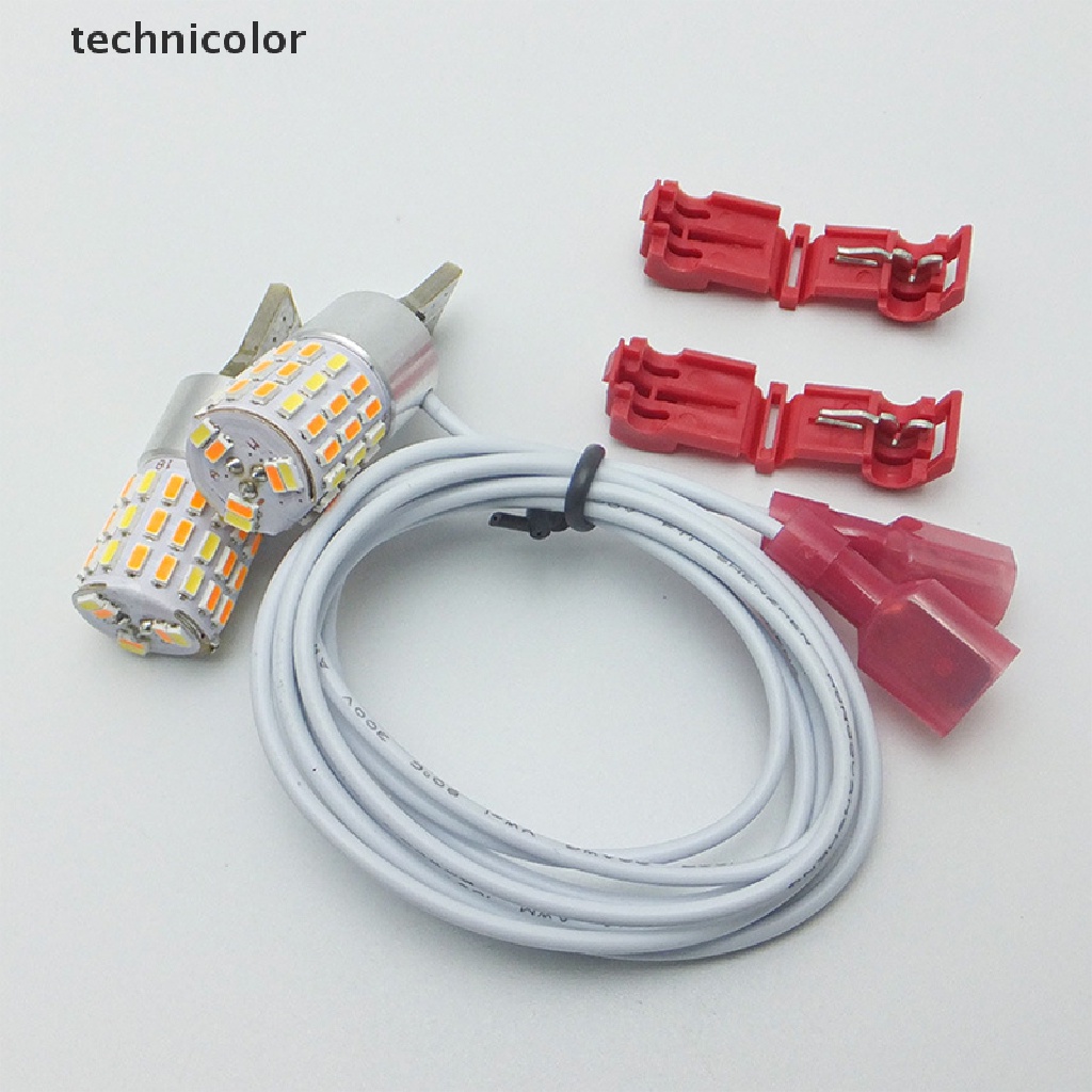 Đèn LED Tín Hiệu T10 Hai Chế Độ Màu Sắc Hổ Phách Dành Cho Ô Tô Xe Máy