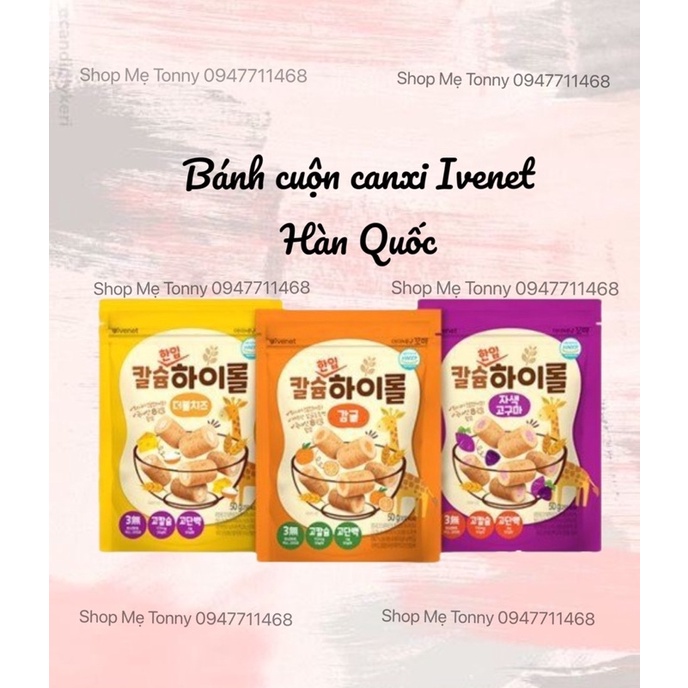 Bánh cuộn canxi Ivenet Hàn Quốc