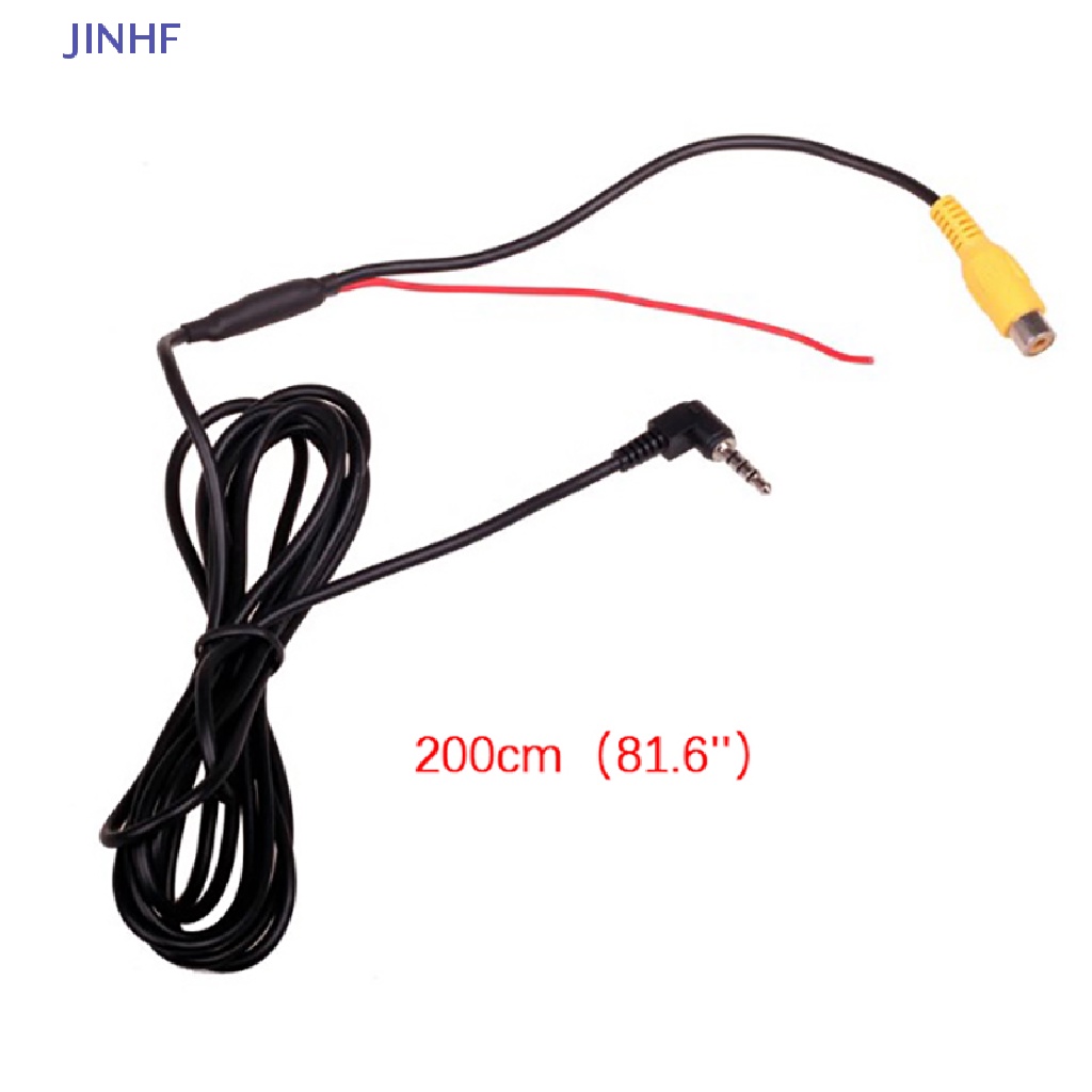 Dây cáp chuyển đổi RCA sang 2.5mm AV JINHF cho camera lùi xe hơi