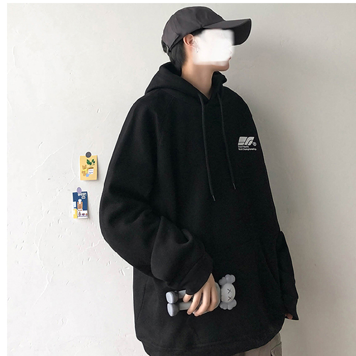 Áo hoodie tay dài phong cách Hàn Quốc hợp thời trang dành cho nam