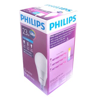 Combo bóng đèn led Philips 23W + bóng đèn led Bulb 8W (Ánh sáng trắng, hàng chính hãng)