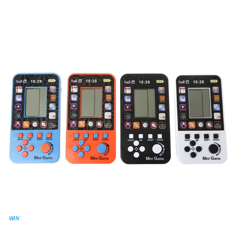 Máy Chơi Game Xếp Gạch Điện Tử Bỏ Túi Màn Hình Lcd Kiểu Cổ Điển