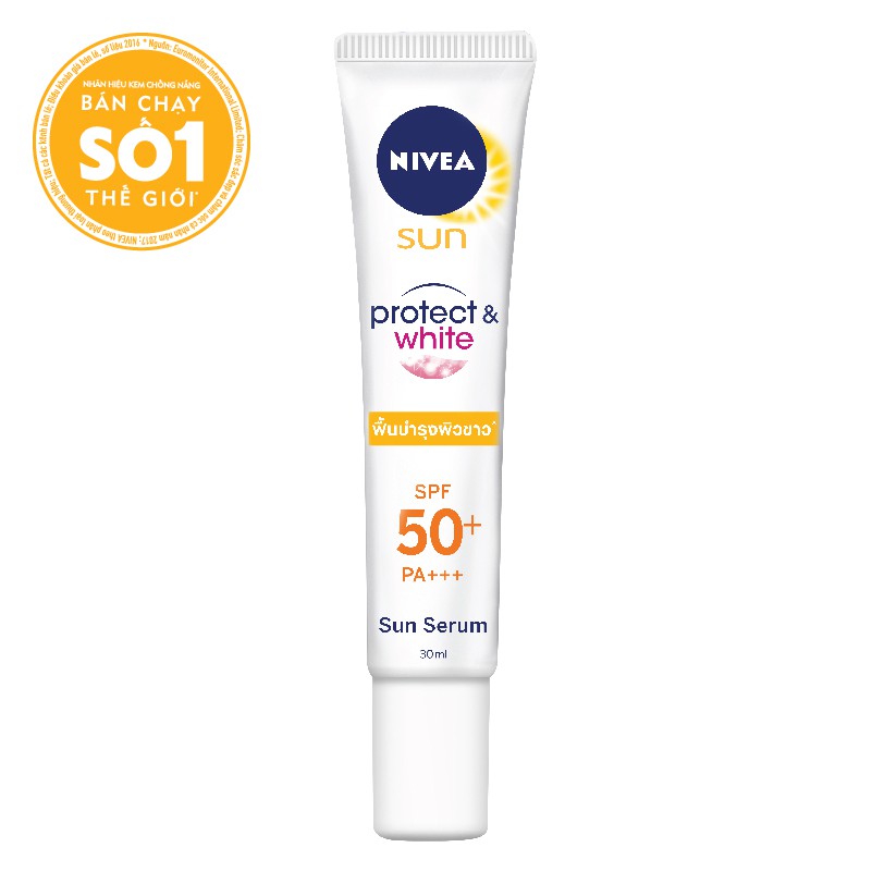 Tinh chất chống nắng và dưỡng trắng Nivea SFP50+ PA+++ (30ml) - 86016