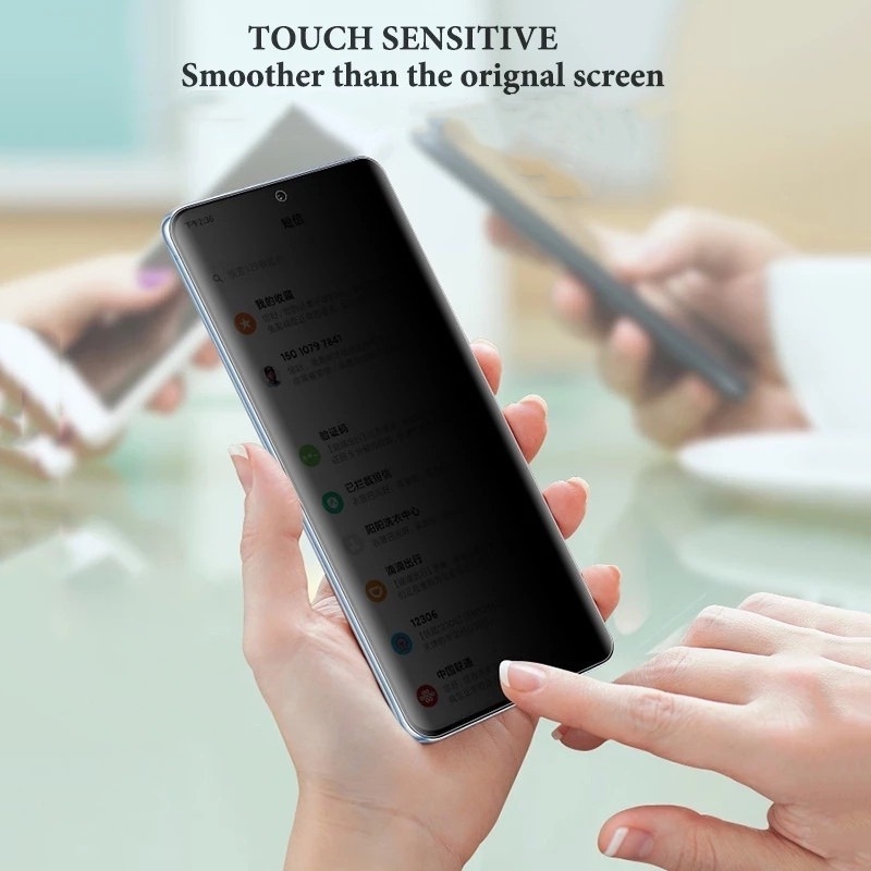 Miếng Dán Màn Hình 3D Cong Chống Nhìn Trộm Cho Samsung Galaxy S22 /S22 Plus /S22 Ultra