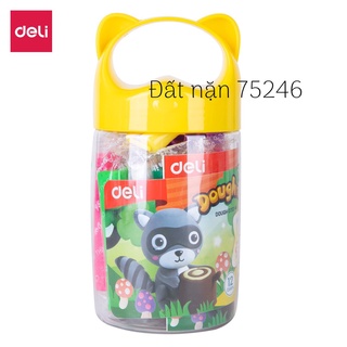 [Chính hãng] [Ảnh thật] [Có sẵn] ĐẤT NẶN 12 MÀU DELI 75246- KÈM KHUÔN _ VPP ABC VINA