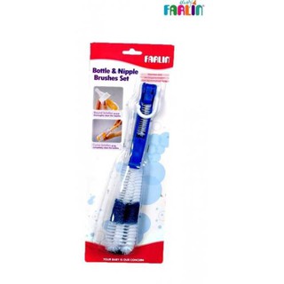 Bộ bàn chải cọ bình và núm ty farlin bf.257 v1558