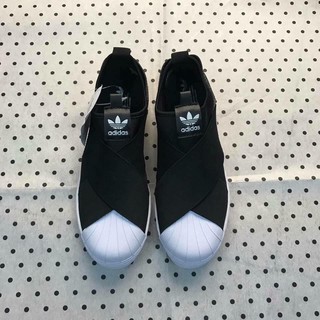 Giầy thể thao nam nữ Superstar SLIPON Black