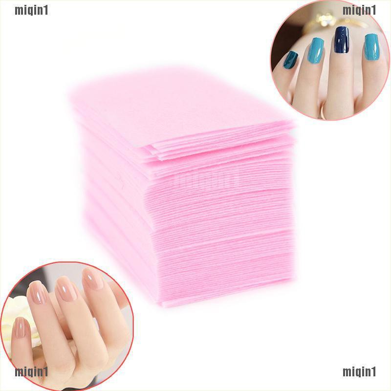 (hàng Mới Về) Set 3 Bông Tẩy Sơn Móng Tay Không Xơ Vải Cotton
