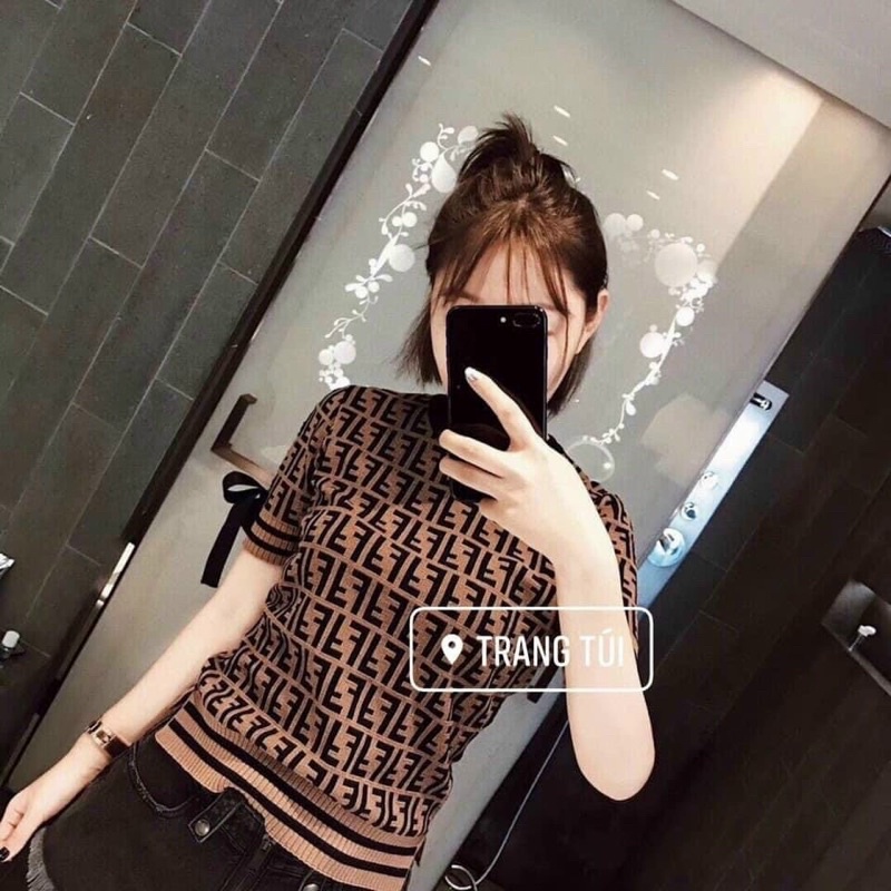 Áo len cộc tay FD quảng châu | BigBuy360 - bigbuy360.vn