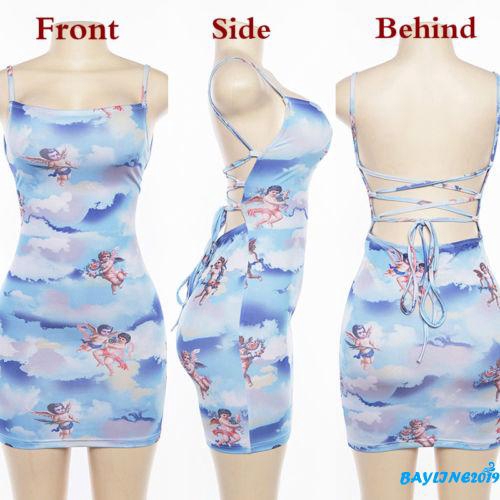 Váy Ngắn Ôm Body Phối Họa Tiết Hoa Quyến Rũ