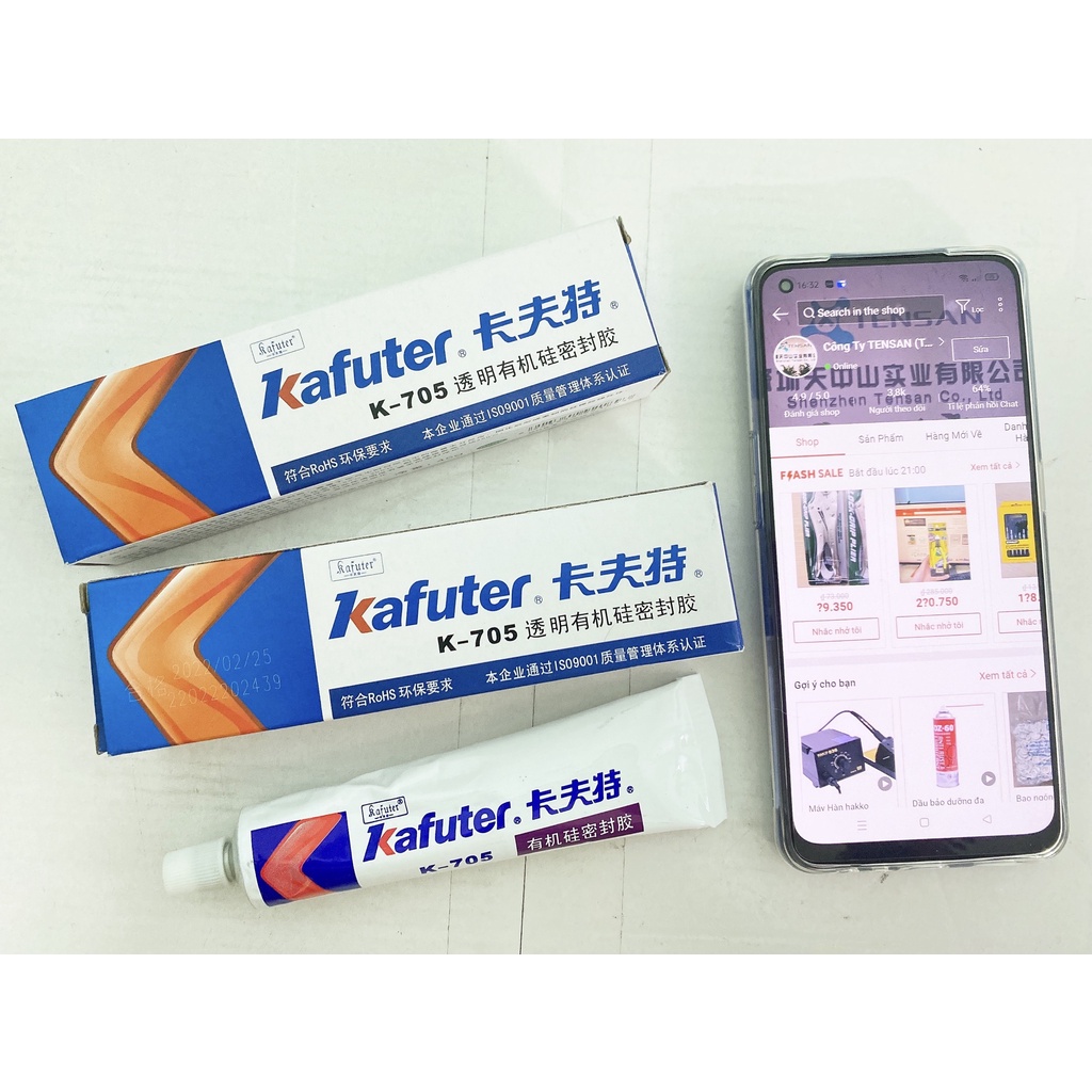 Keo Tản Nhiệt Kafuter K-705