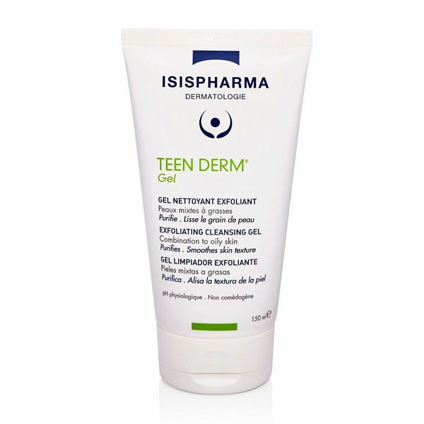 Teen Derm Gel ISIS PHARMA– Gel Rửa Mặt Dạng Hạt Ngăn Ngừa Mụn <HÀNG CHÍNH HÃNG>