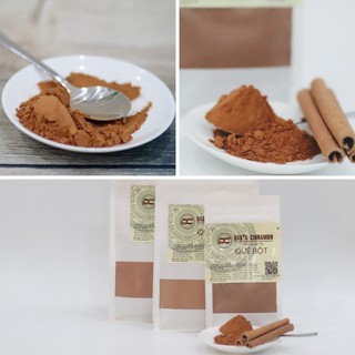 Bột Quế nguyên chất từ vùng nguyên liệu Yên Bái. Dùng làm bánh, nấu lẩu, làm gia vị nấu ăn, trang trí đồ ăn