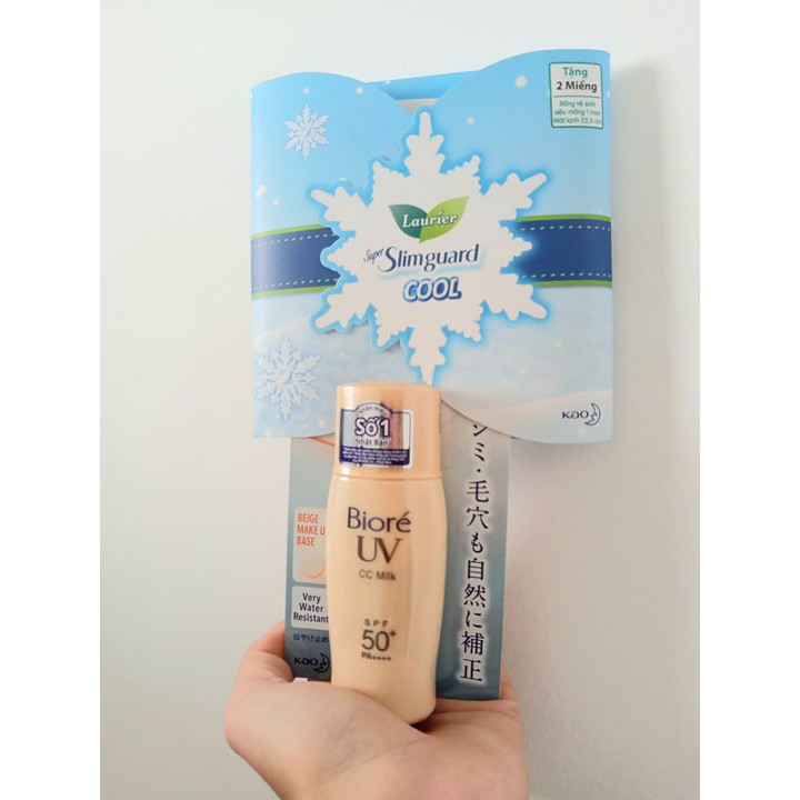 SỮA CHỐNG NẮNG BIORE LÓT NỀN TRANG ĐIỂM CHE KHUYẾT ĐIỂM VÀ LÀM ĐỀU MÀU DA SPF50 | BigBuy360 - bigbuy360.vn