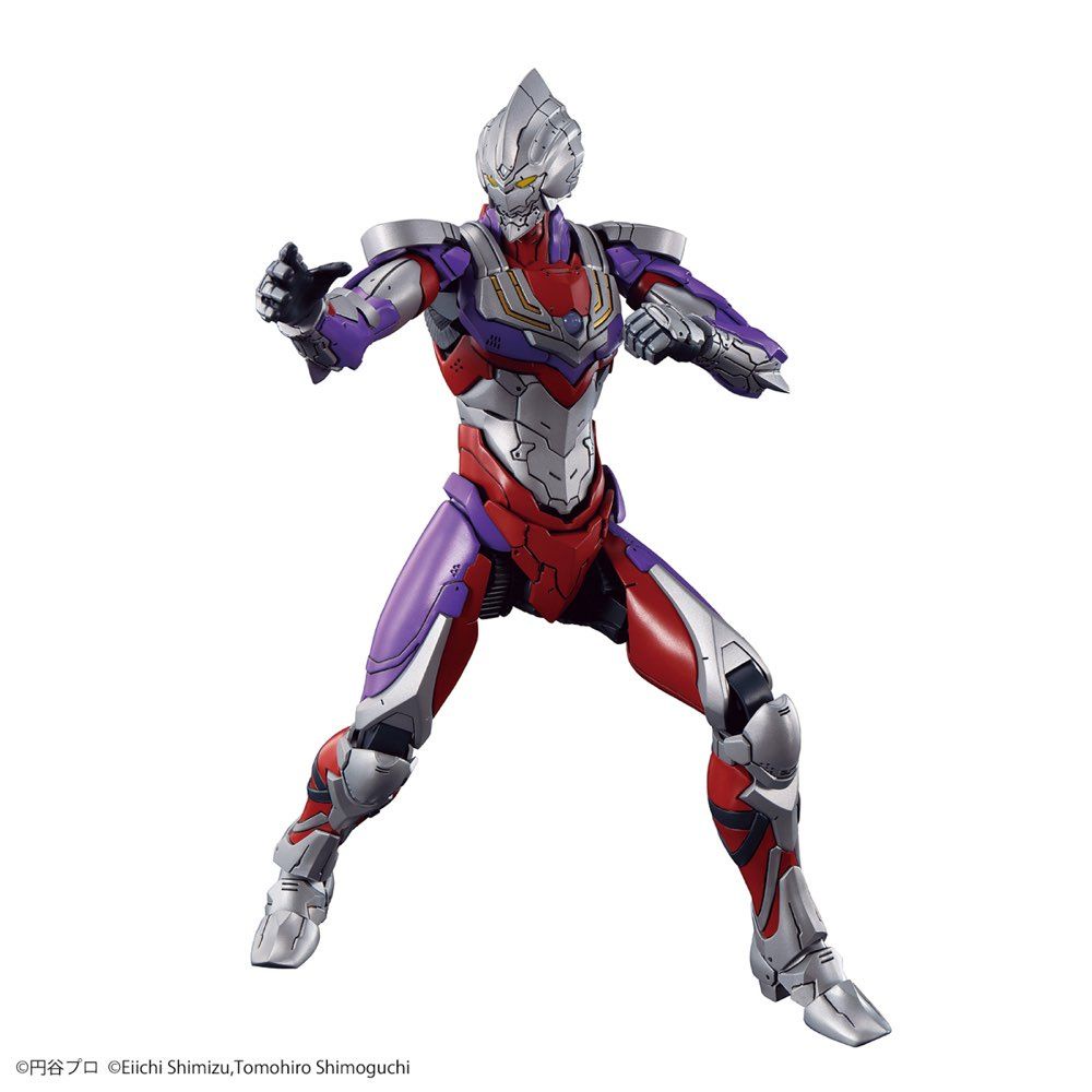 Mô Hình Lắp Ráp Figure-rise Standard Ultraman Suit Tiga Action (tặng kèm action base)