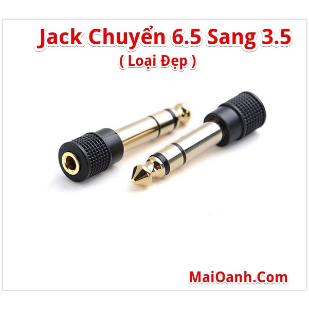 Jack Chuyển Audio 6.5 Sang 3.5 (Loại Đẹp)