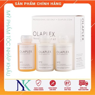 Bộ phục hồi tóc olaplex usa cho tóc cháy nát hư tổn nặng 100ml x3