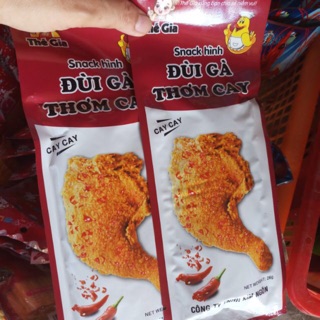 Tăm cay đùi gà ( 30 gói một bịch )