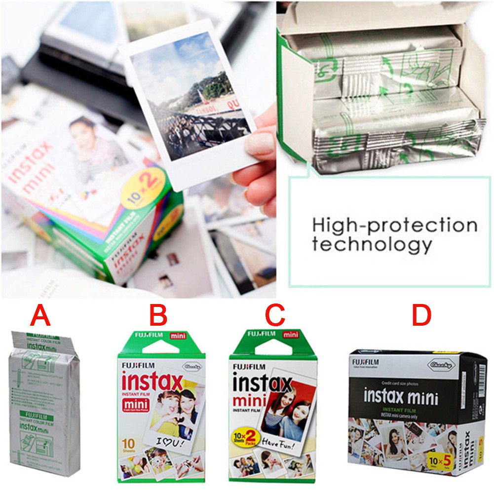 Fujifilm Film Instax Mini 8 7s 25 70 90