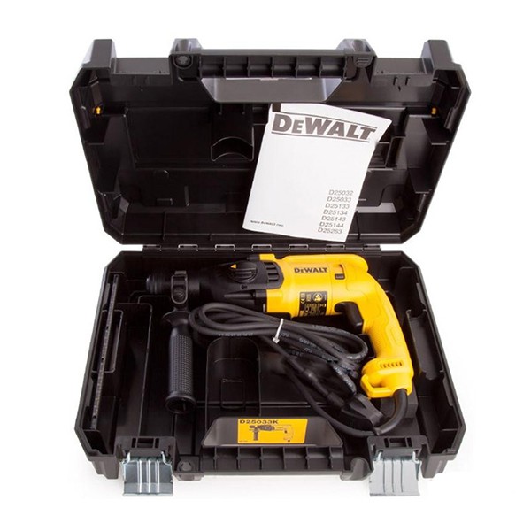 Máy khoan bê tông 2 - 3 chức năng 22mm SDS Dewalt 710W D25032K D25033k  - Chính Hãng