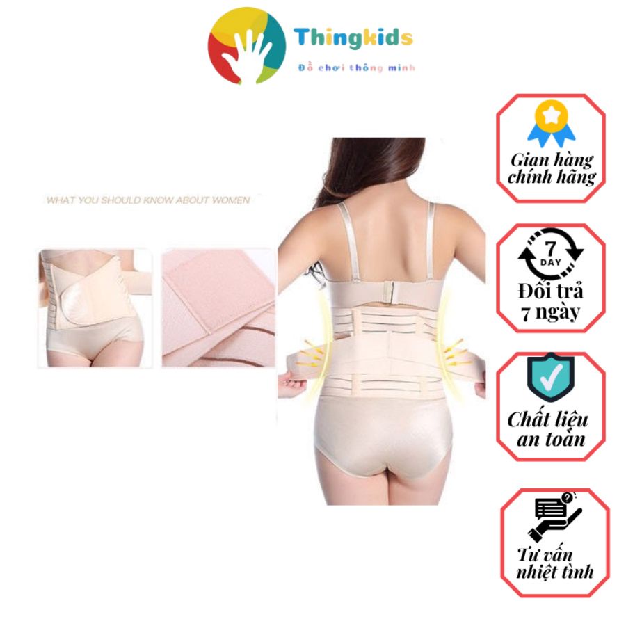 Đai Gen Nịt Bụng định hinh giảm mỡ sau sinh - Thingkids