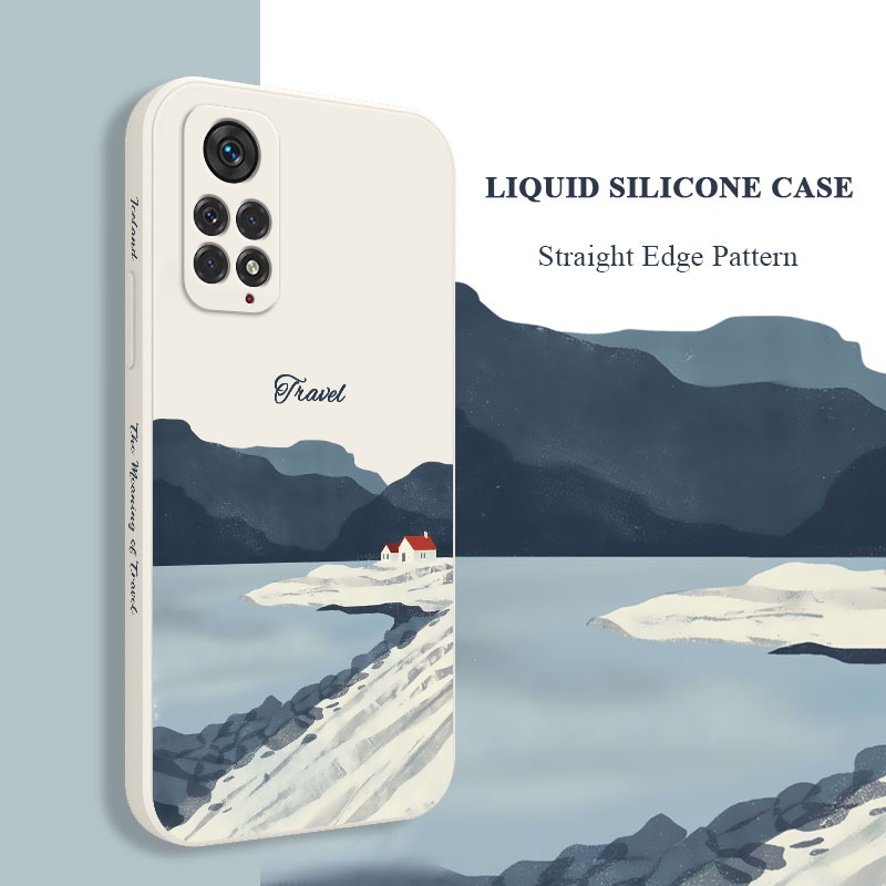 Ốp Điện Thoại Họa Tiết Icelandic Beauty Cho Xiaomi Redmi Note 11 11S Pro Plus + 11T 4G 5G