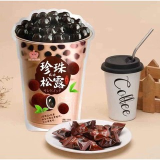 Kẹo trà sữa trân châu Đài Loan gói 120g.