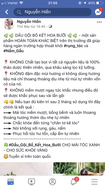 Dầu gội thảo dược bồ kết hoa bưởi | BigBuy360 - bigbuy360.vn