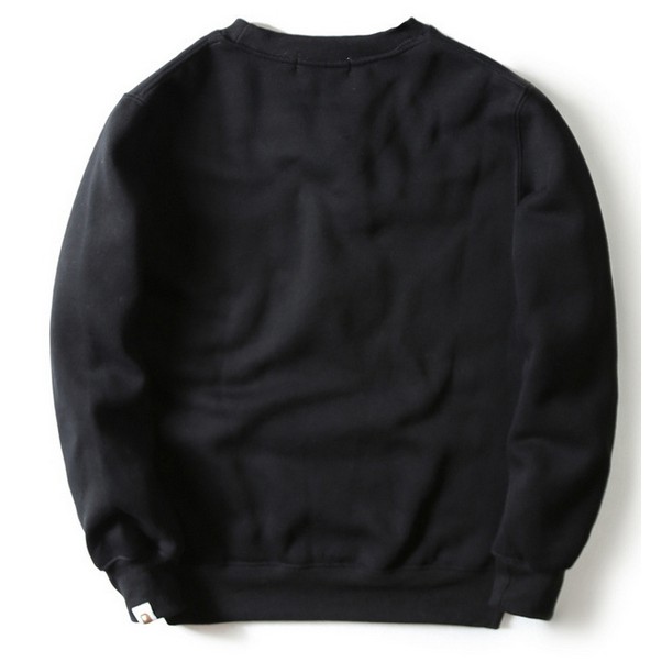 Áo Sweater Thêu BAPE Cổ Điển Giản Dị Cho Nam Và Nữ