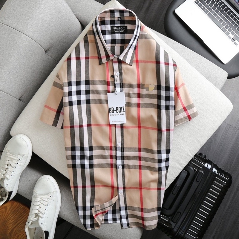 Áo sơ mi BIG SIZE NAM, ❤️Đủ size: 45kg - 80kg - 140kg