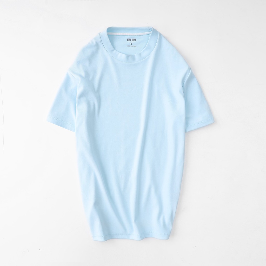Áo thun Uni sumer nhiều màu lựa chọn cổ tròn chất cotton bền bỉ dễ phối đồ năng động thời trang | BigBuy360 - bigbuy360.vn
