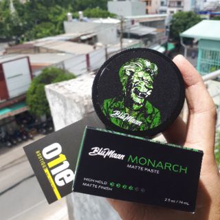 Blumaan Monarch Matte Paste (blumaan sư tử) - sáp vuốt tóc nam cao cấp
