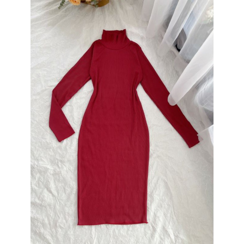 [Corn9] ĐẦM BODY CỔ LỌ