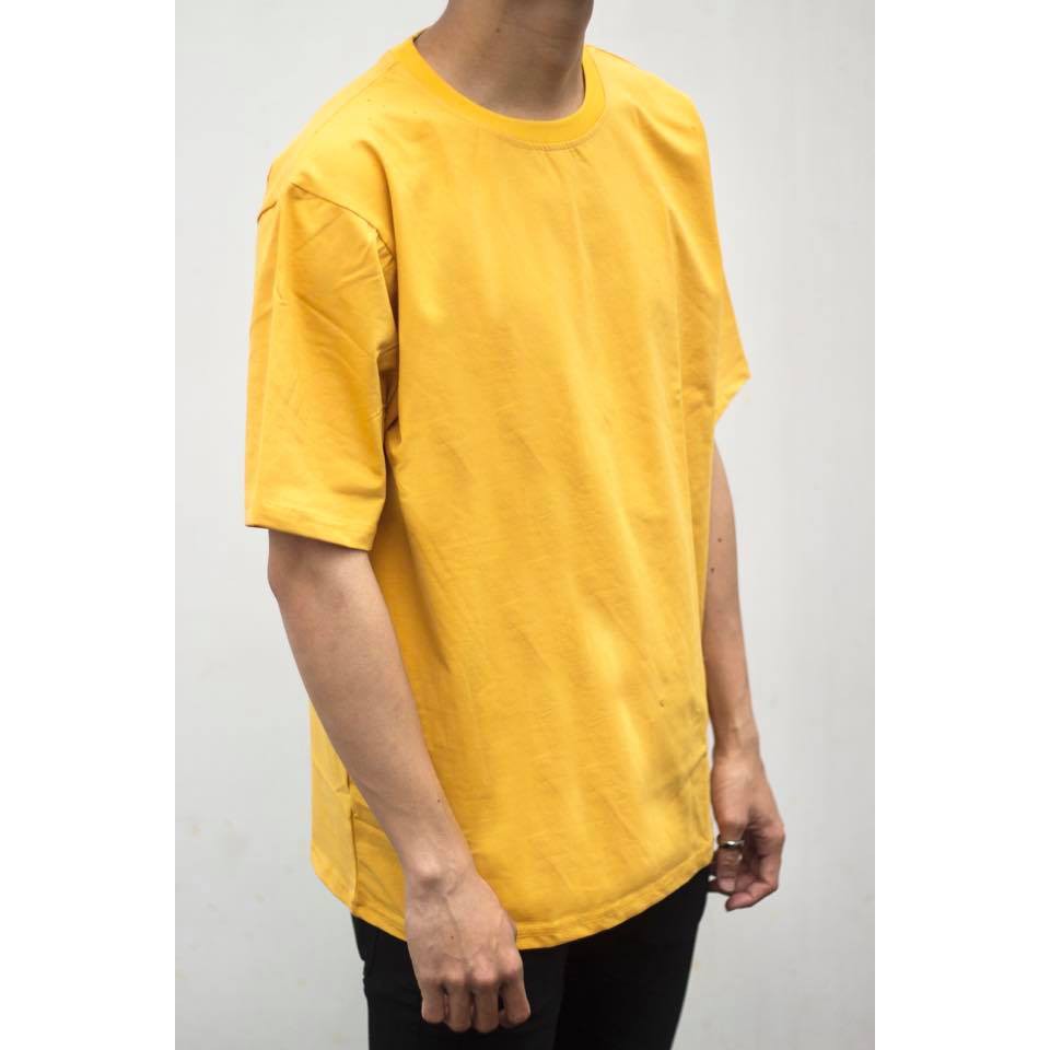 [UNISEX] ÁO THUN TRƠN OVERSIZE TEE CAO CẤP TAY LỠ FORM RỘNG