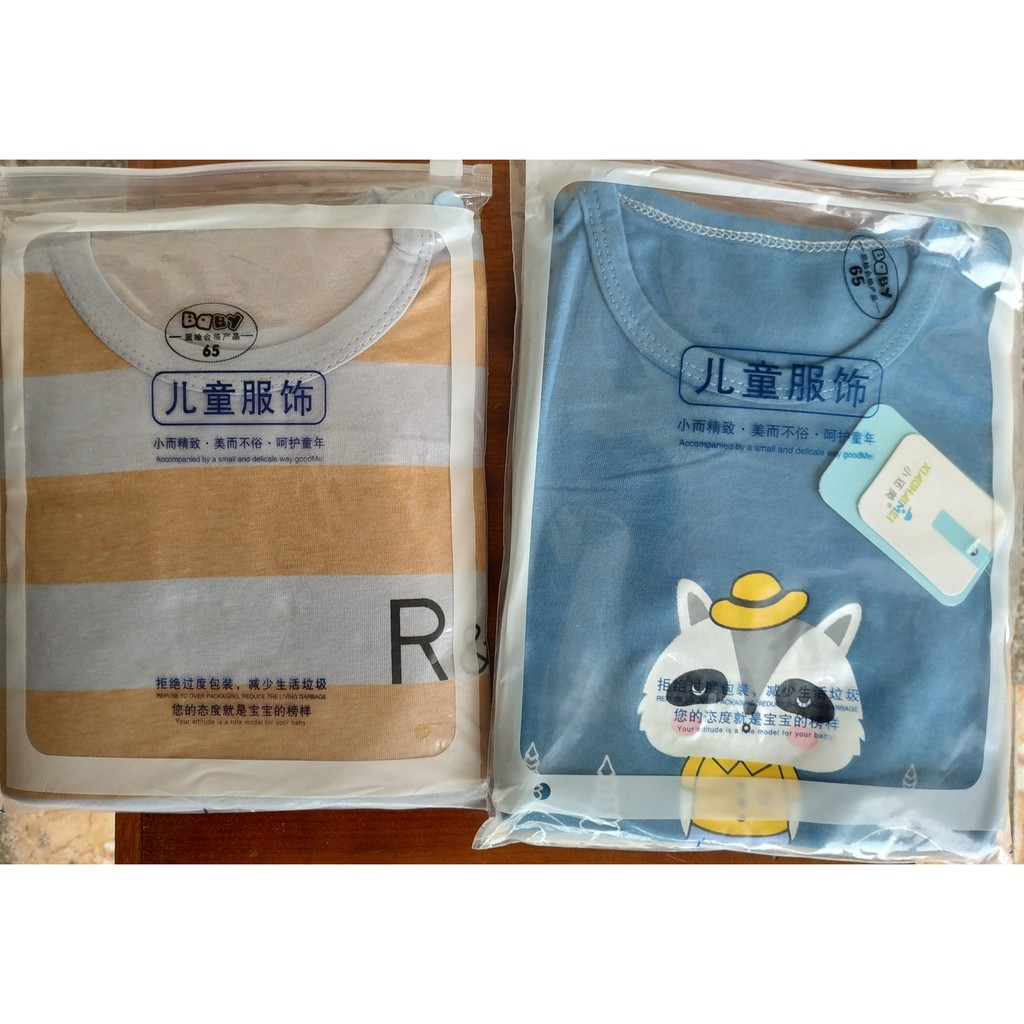 Bộ quần áo Cotton cộc tay Quảng Châu cho bé trai/gái6 mẫu mới ( Link 6 )