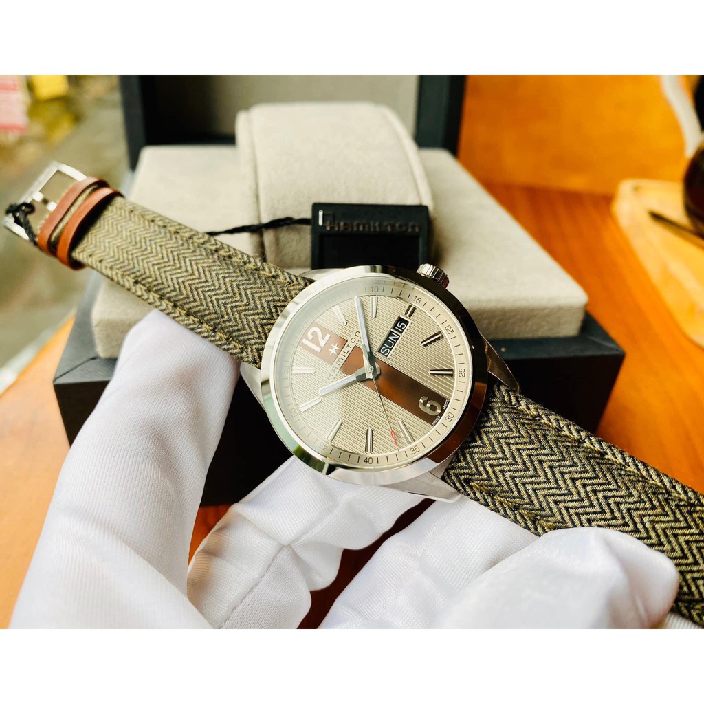 Đồng hồ nam Hamilton chính hãng Thuỵ Sĩ  Model H43.311.985