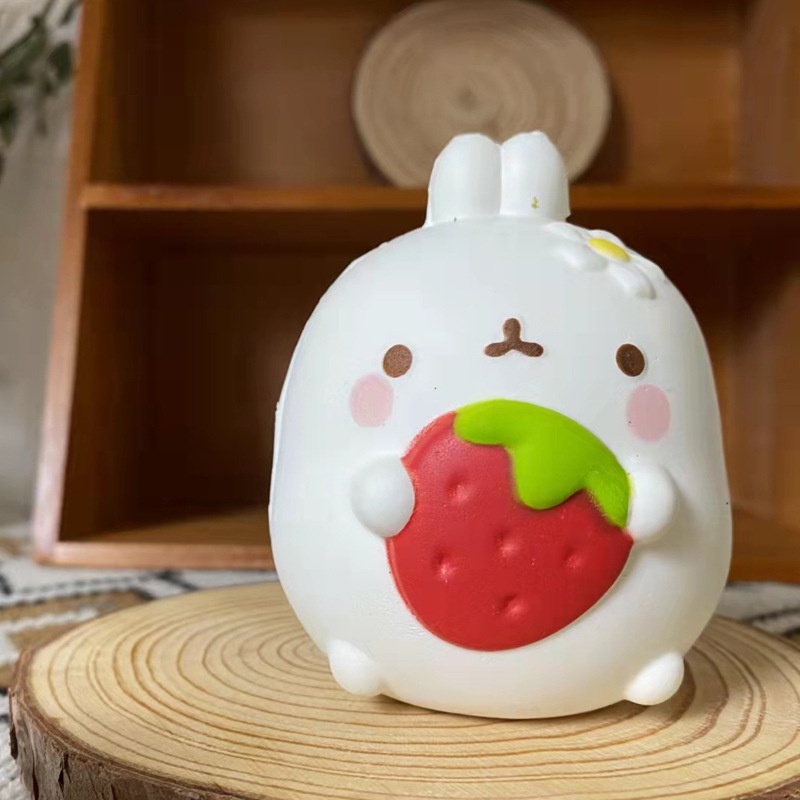 Mới Squishy Dẻo Cỡ Lớn | Đồ Chơi Xốp Squishy Giảm Stress Hình Thỏ bunny Dễ Thương Cho Bé