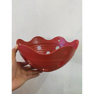 Set 10 Chậu giả đất lượn sóng phi 27