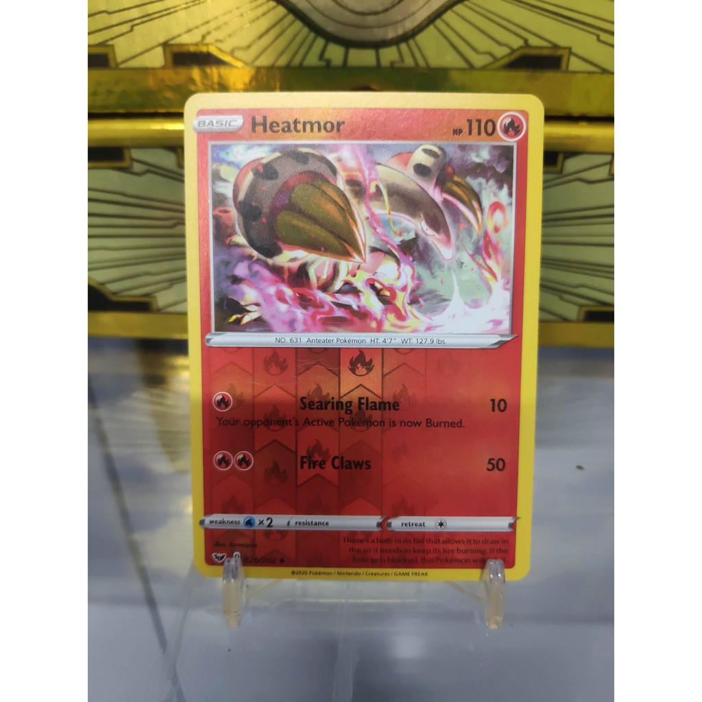 [ Dưa Hấu Yugioh ] Lá bài thẻ bài Pokemon Heatmor