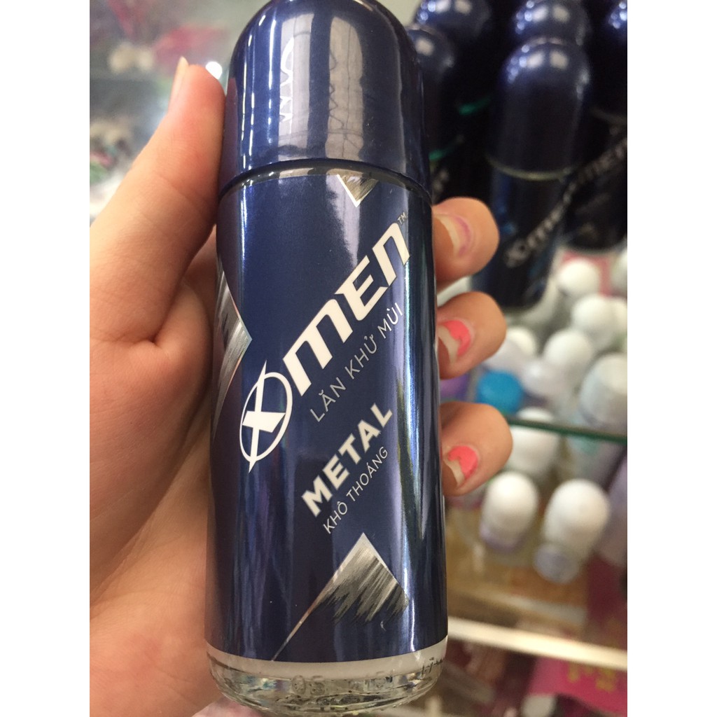 Lăn khử mùi XMen Wood, Water, Fire, Metal thơm lâu 50ml