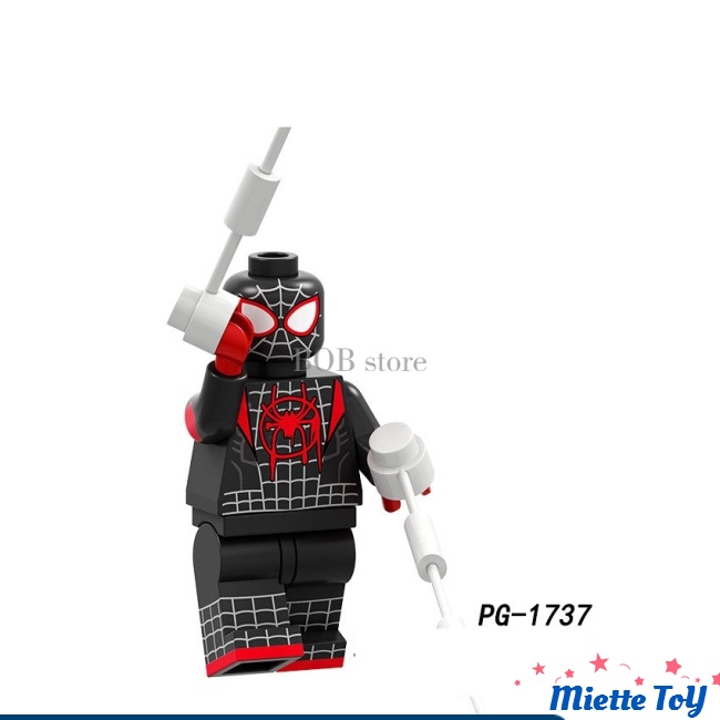 MIE Lego Minifigures Superhero Building Blocks Figurine Venom Hulk Spider-Woman Toy