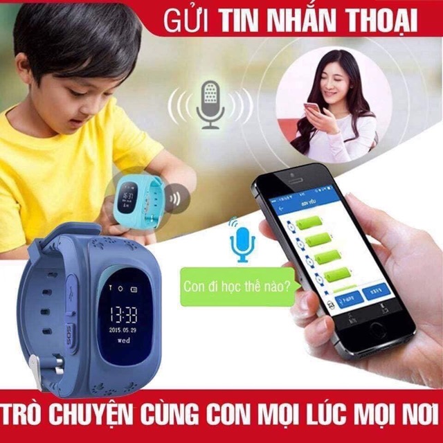 Đồng hồ định vị cho bé