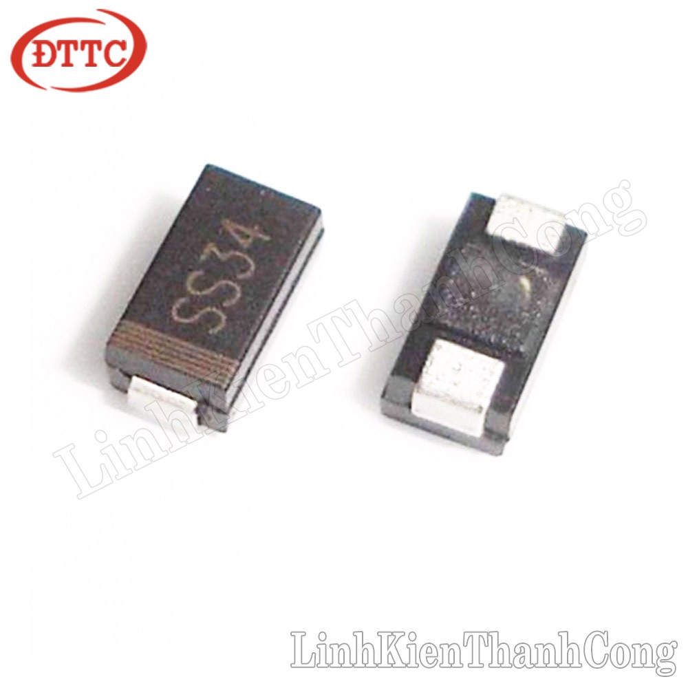 SS34 diode Schottky SMD 3A 40V (1N5822 SMA)