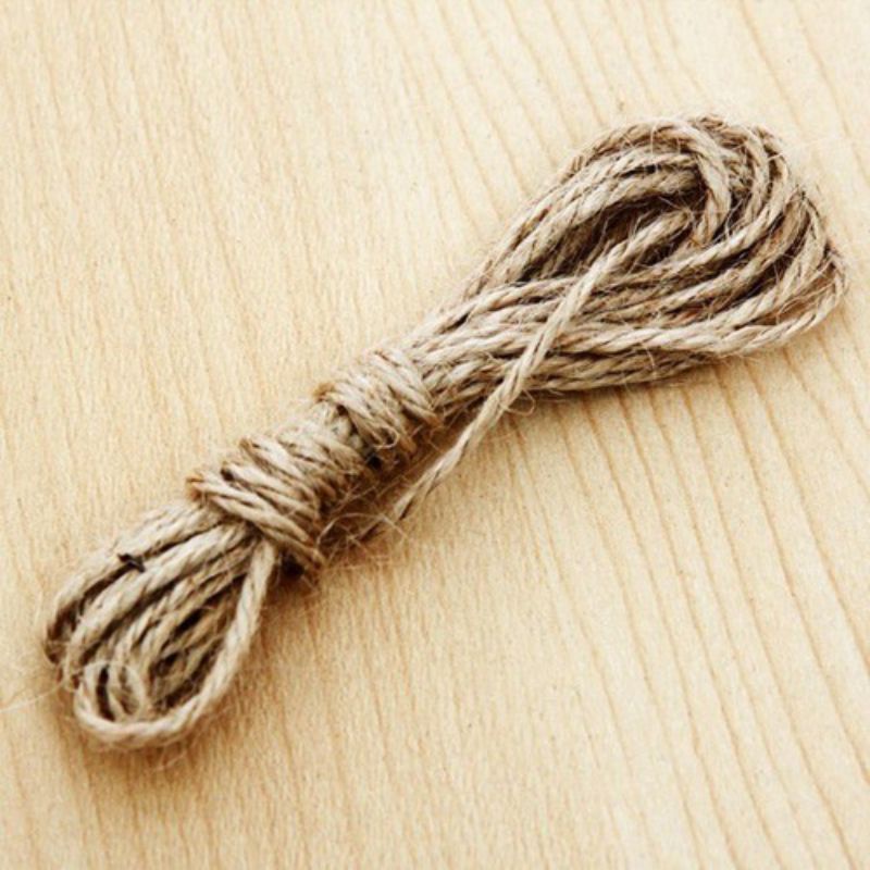 Set 2m dây thừng  2mm dùng trang trí handmade