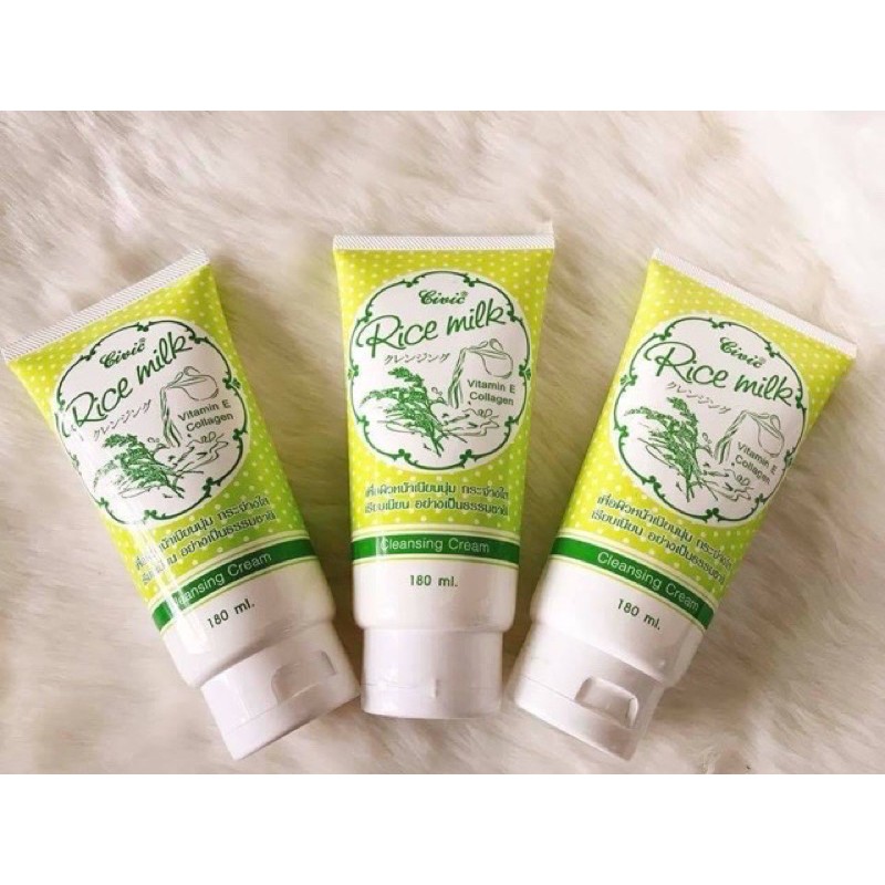 Sữa Rửa Mặt Cám Gạo Thái Lan 180ml